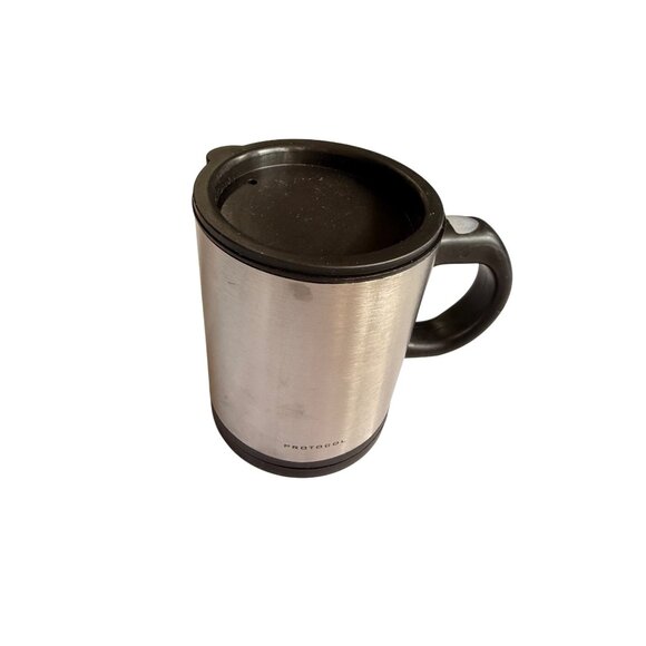 Self-Stirring Stainless Steel Mug With Lid By Protocol - 12 Oz - Battery Operate - Picture 7 of 7
